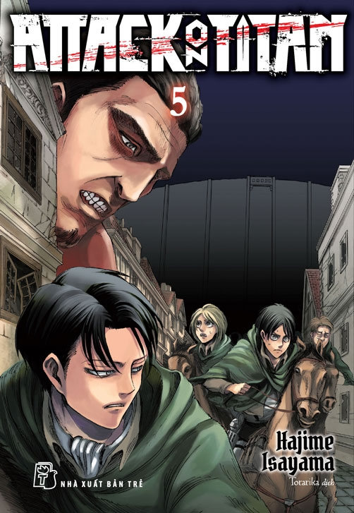 bộ attack on titan - tập 5 - Ảnh 2