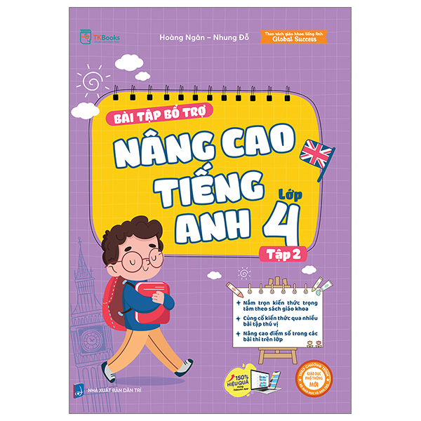 bộ bài tập bổ trợ nâng cao tiếng anh lớp 4 - tập 2 (theo giáo khoa tiếng anh global sucsess)