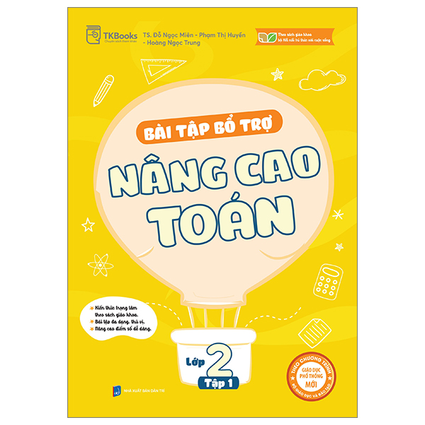 bộ bài tập bổ trợ nâng cao toán lớp 2 - tập 1 (bám sát sgk kết nối tri thức với cuộc sống)