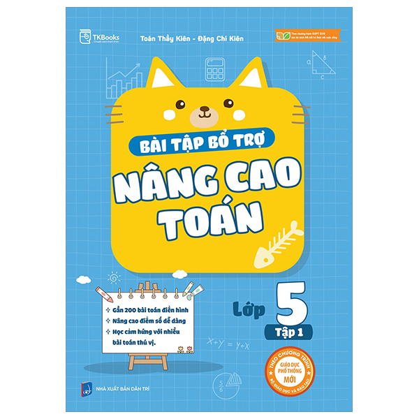 Bộ Bài Tập Bổ Trợ Nâng Cao Toán Lớp 5 - Tập 1
