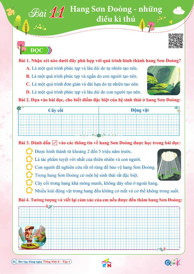 Bộ
Bài Tập Hằng Ngày Tiếng Việt 5 - Tập 1 (Kết Nối) - Ảnh 6