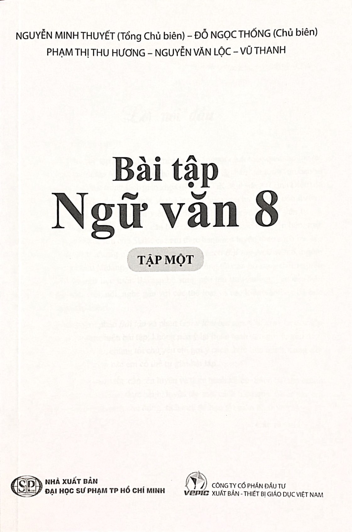 bộ bài tập ngữ văn 8 - tập 1 (cánh diều) (chuẩn) - Ảnh 3