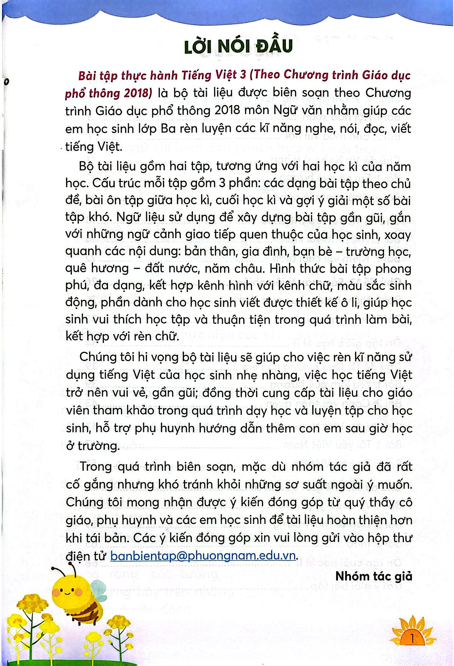 Bộ
Bài Tập Thực Hành Tiếng Việt 3 - Tập 2 (Theo Chương Trình Giáo Dục Phổ Thông 2018) - Ảnh 3