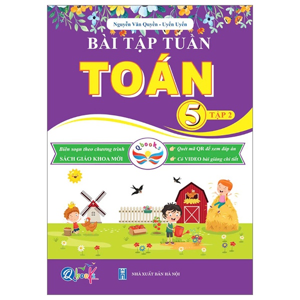 Bộ Bài Tập Tuần Toán 5 - Tập 2 (Cánh Diều)