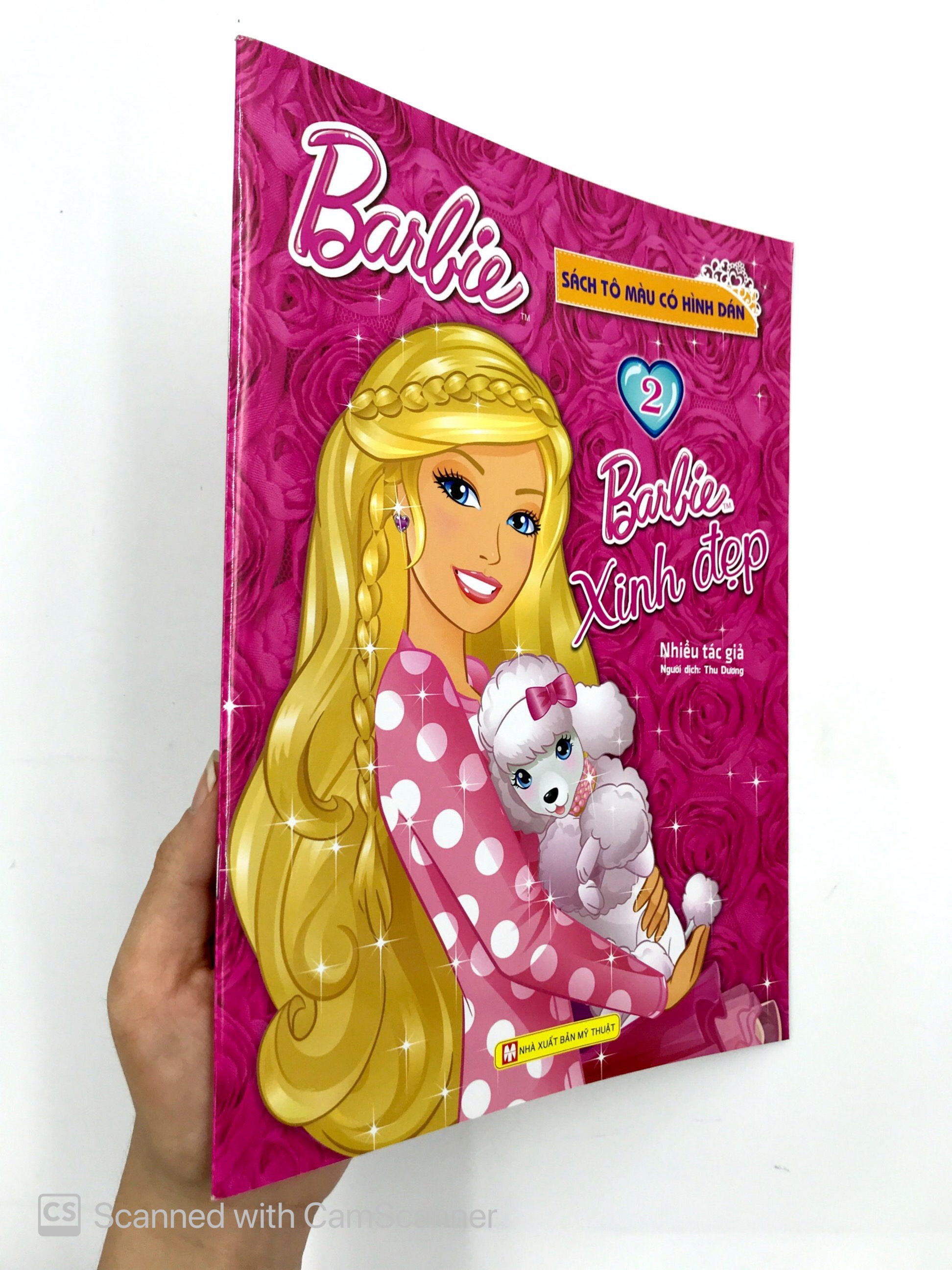 bộ barbie xinh đẹp 2 (tô màu có hình dán) - Ảnh 8