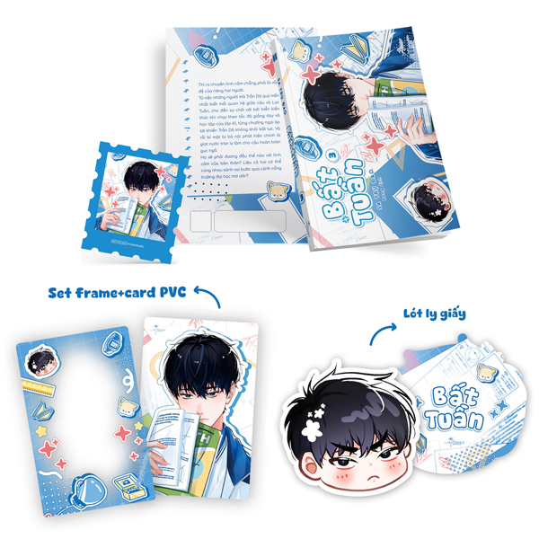 Bộ Bất Tuần - Tập 3 - Bản Đặc Biệt - Tặng Kèm Sticker Tem + Lót Ly Bế Hình + Set Card + Frame PVC