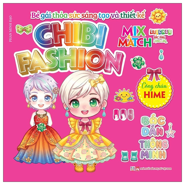 Bộ Bé Gái Thỏa Sức Sáng Tạo Và Thiết Kế - Chibi Fashion - Công Chúa Rein - Ảnh 3