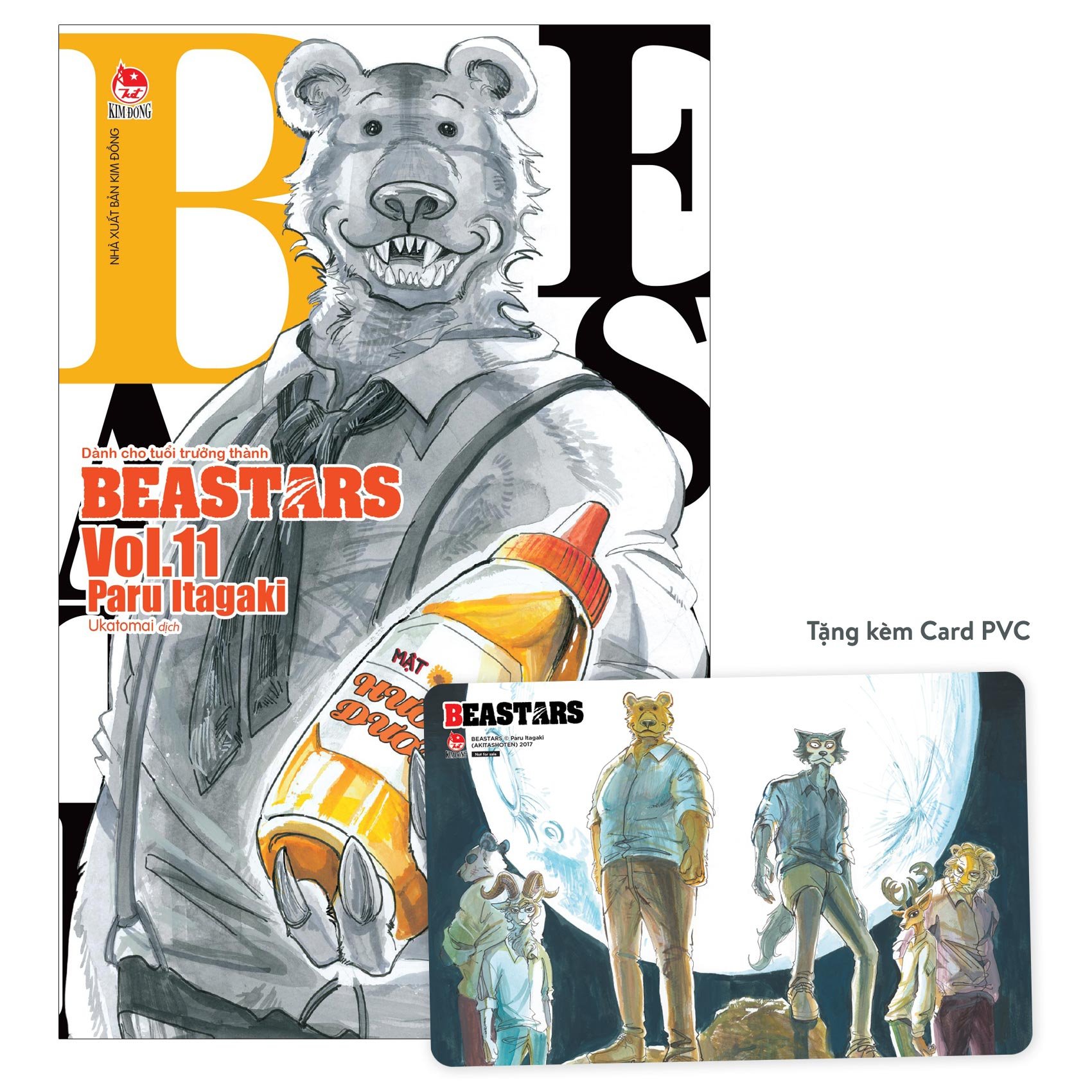 Bộ
Beastars - Tập 11 - Tặng Kèm Card PVC - Ảnh 2