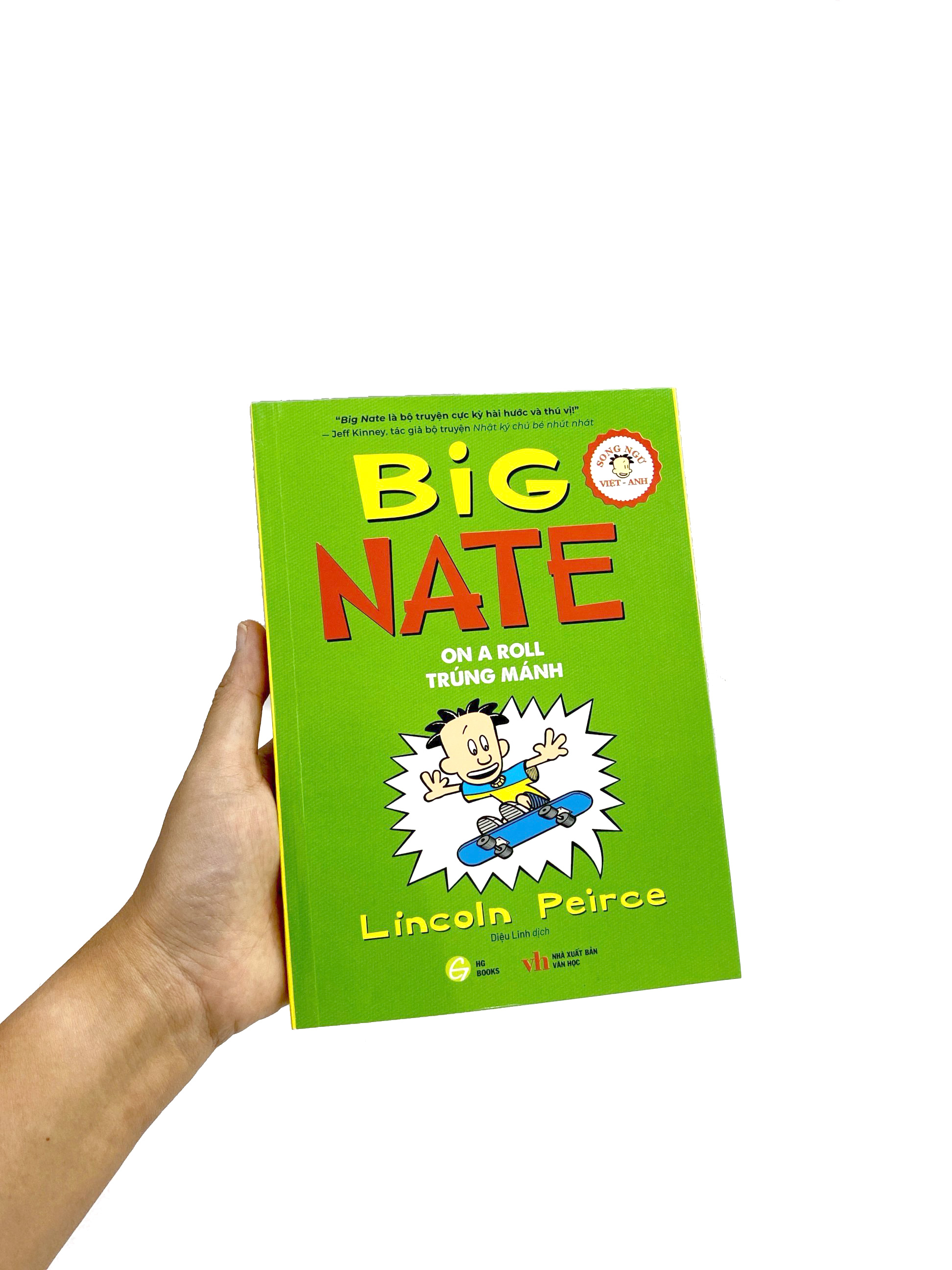bộ big nate - tập 3 - trúng mánh - song ngữ việt-anh - Ảnh 8