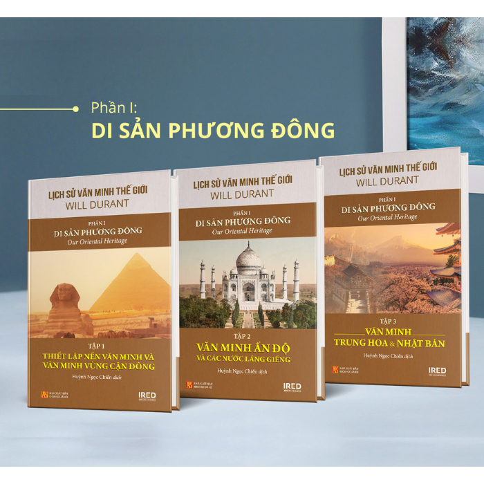 Bo
Bo Sach Lich Su Van Minh The Gioi - Phan I - Di San Phuong Dong (Bo 3 Cuon) - Ảnh 2
