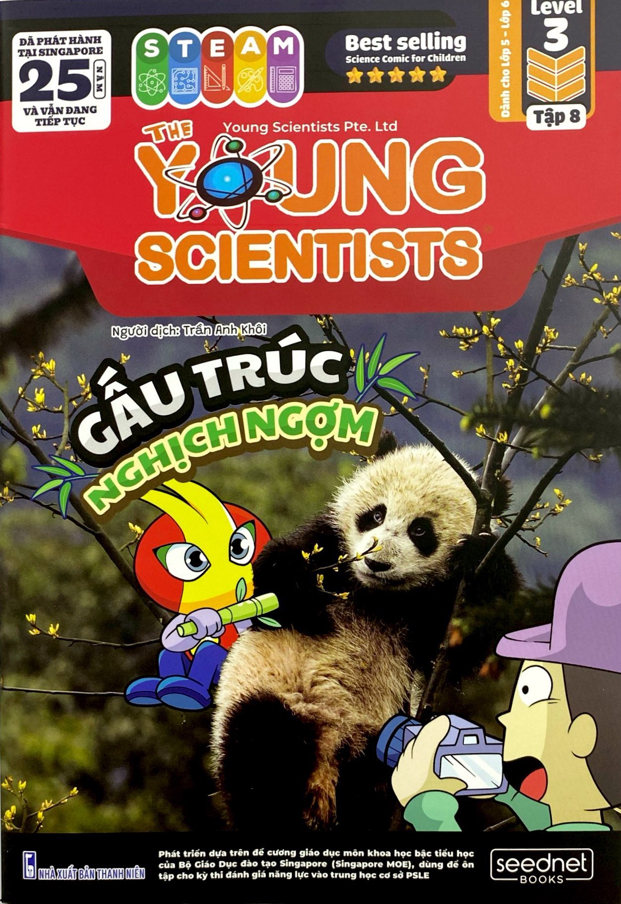 Bo
						
										
										Bo Sach The Young Scientist - Truyen Tranh Khoa Hoc Cho Tre Em - Tap 8 - Level 1+2+3 (Bo 3 Cuon) - Ảnh 12