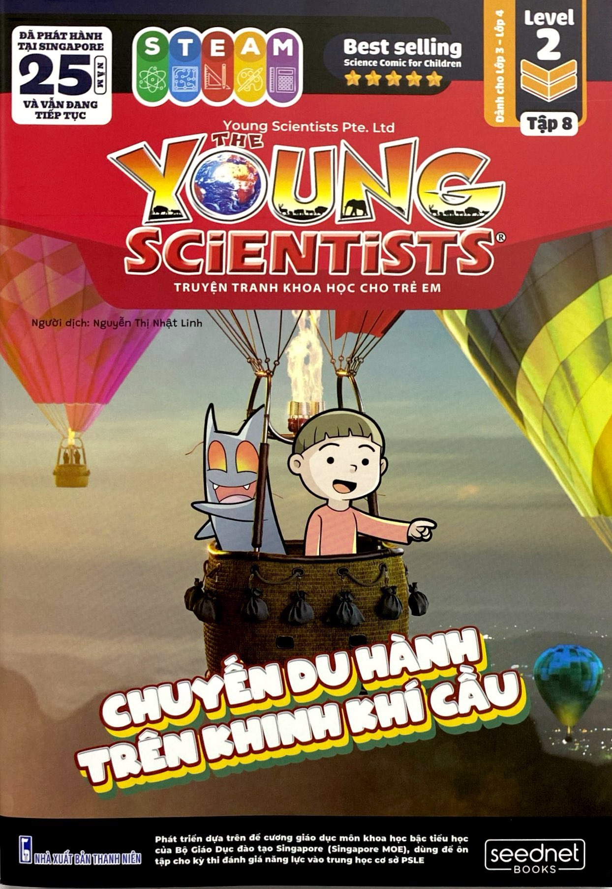 Bo
						
										
										Bo Sach The Young Scientist - Truyen Tranh Khoa Hoc Cho Tre Em - Tap 8 - Level 1+2+3 (Bo 3 Cuon) - Ảnh 7