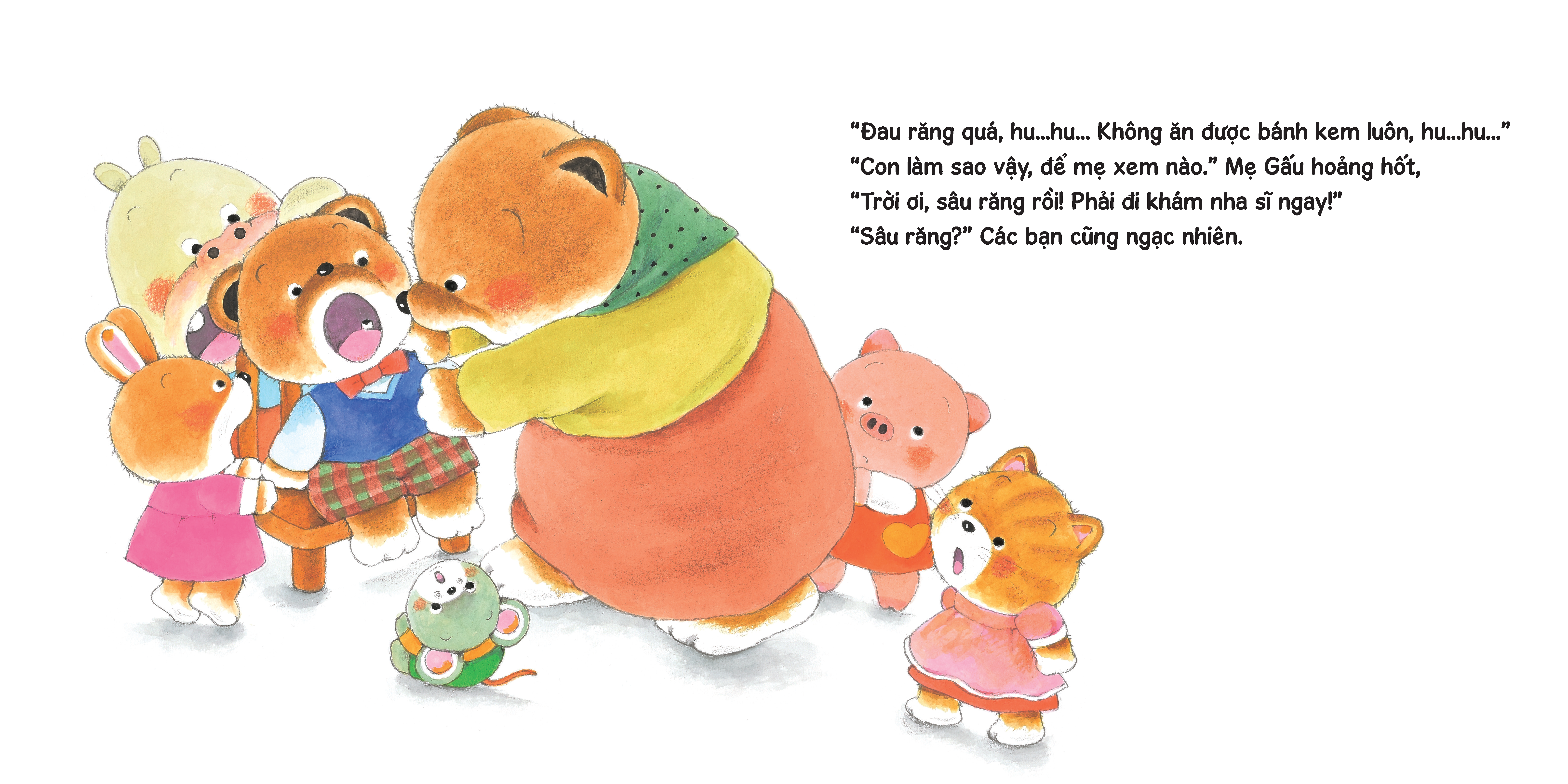 Bo
						
										
										Bo Sach Tranh Ehon Gau Con Kuma - Nhung Chuyen Nho Hang Ngay - Phan 2 (Bo 5 Cuon) - Ảnh 15