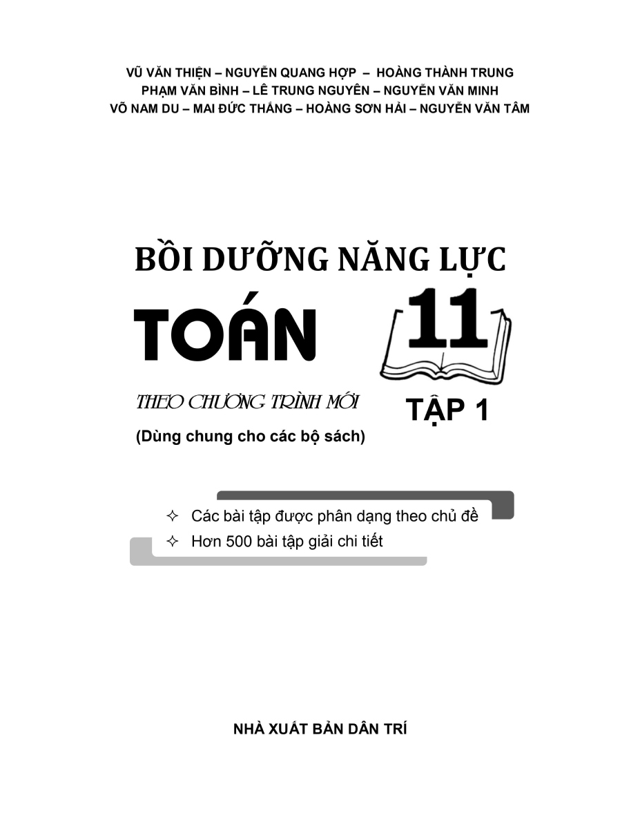 Bo
Boi Duong Nang Luc Toan 11 - Tap 1 - Ảnh 3