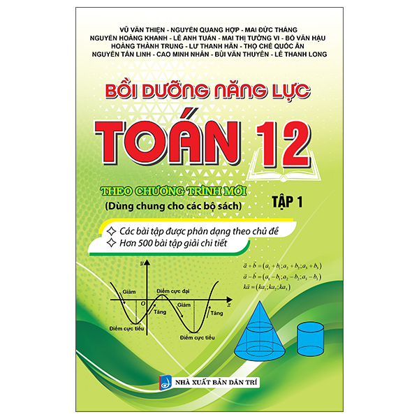 Bộ Bồi Dưỡng Năng Lực Toán 12 - Tập 1