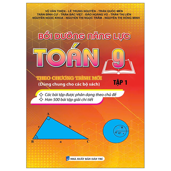 Bộ
Bồi Dưỡng Năng Lực Toán 9 - Tập 1