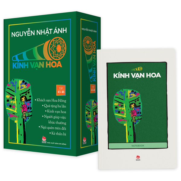 Boxset Kính Vạn Hoa - Bộ Kỉ Niệm 30 Năm: Tập 43 - 48 (Hộp 6 Tập) - Tặng Kèm Sổ Tay Kính Vạn Hoa