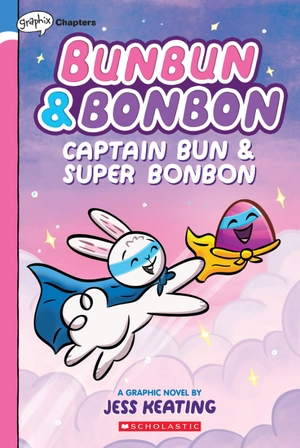 bộ bunbun & bonbon #3: captain bun & super bonbon: a graphix chapters book - Ảnh 2