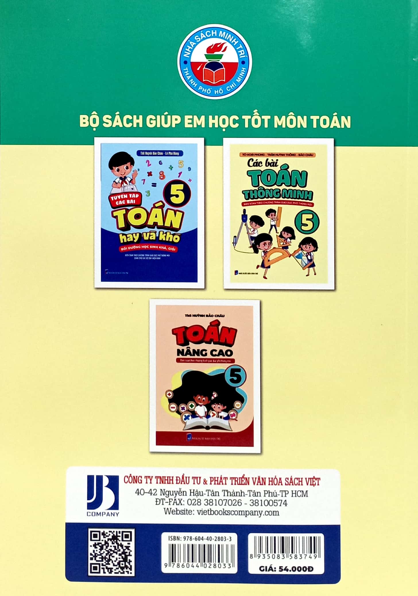 Bo
Cac Bai Toan Thong Minh 5 (Bien Soan Theo Chuong Trinh Giao Duc Pho Thong Moi) - Ảnh 6