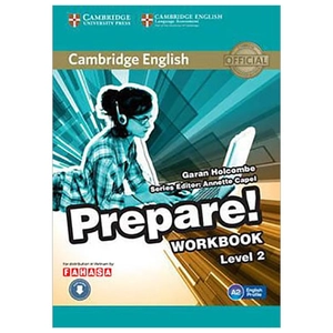 bộ cambridge english prepare! level 2 workbook with audio - fahasa reprint - Ảnh 2