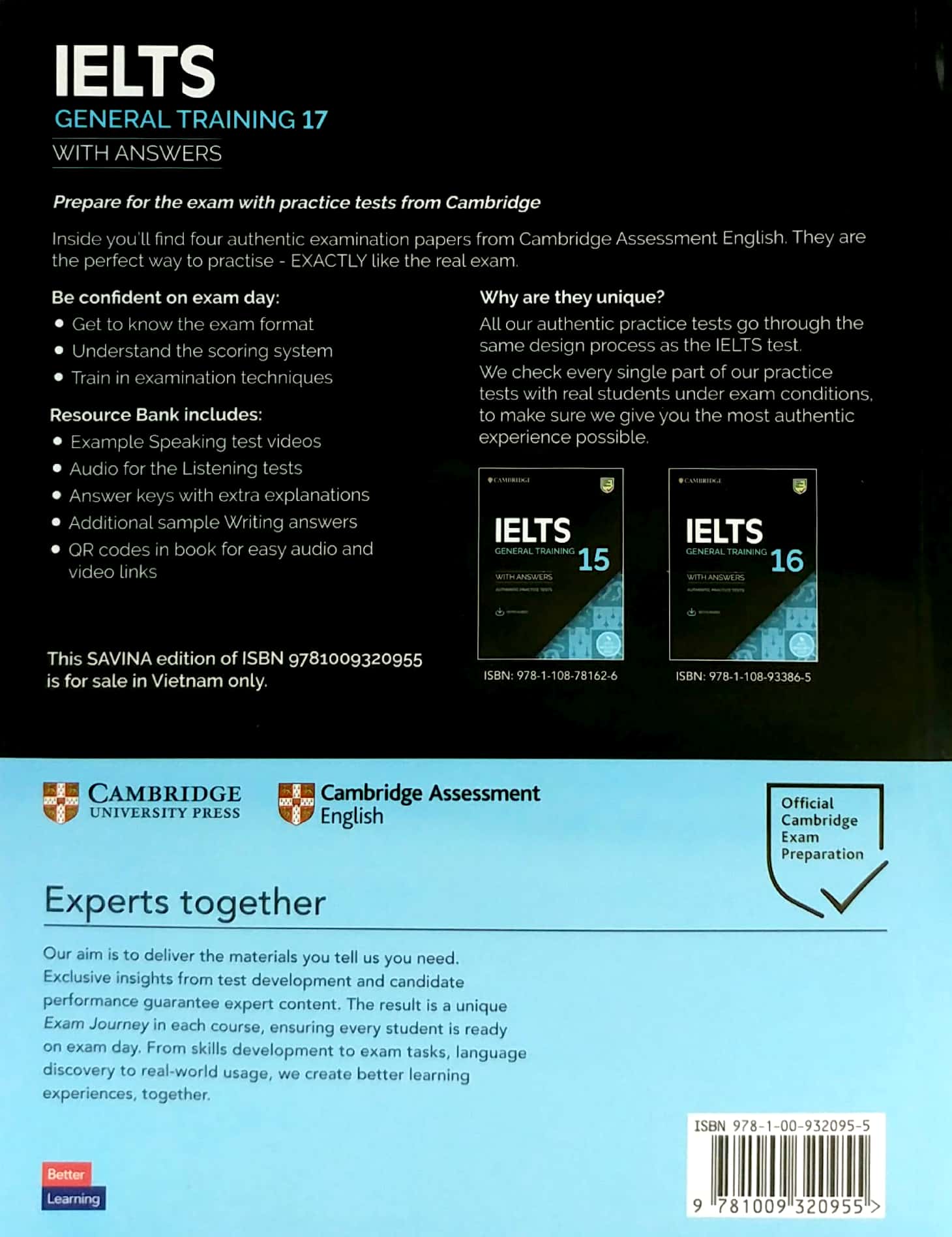 bộ cambridge ielts 17 general training with answers (savina) (kèm audio) - Ảnh 6