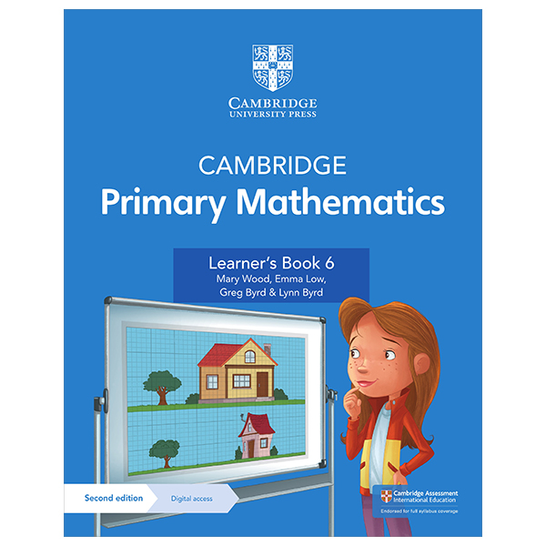 Bộ Cambridge Primary Mathematics - Learner's Book 6 With Digital Access (1 Year) (2nd Edition)