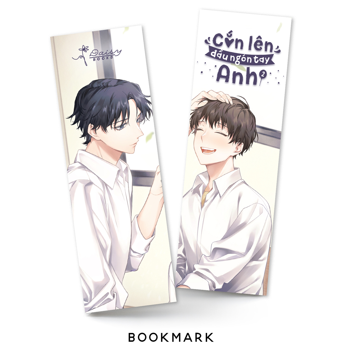 bộ cắn lên đầu ngón tay anh - tập 2 - bản đặc biệt - tặng kèm bookmark 2 mặt bồi cứng + lót ly hologram + móc khóa hologram - Ảnh 3