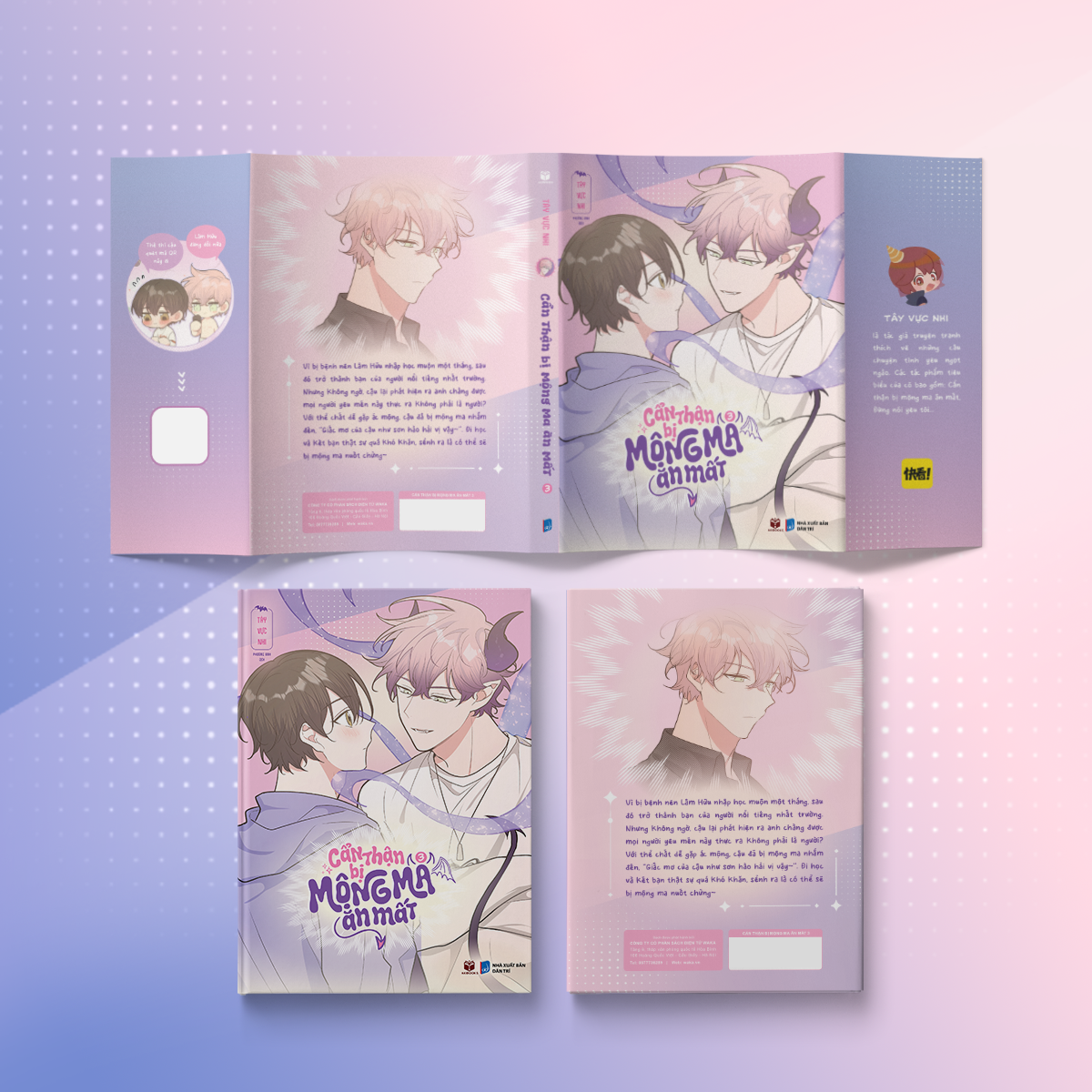 Bộ
Cẩn Thận Bị Mộng Ma Ăn Mất - Tập 3 - Tặng Kèm Bookmark - Ảnh 4