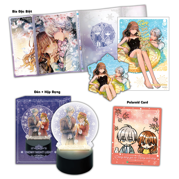 Bộ
Chàng Băng Giá Và Nàng Lạnh Lùng - Tập 10 - Bản Sưu Tầm - Tặng Kèm Bookmark Bông Tuyết + Đèn + Hộp Đựng + Polaroid Card + Bìa Đặc Biệt