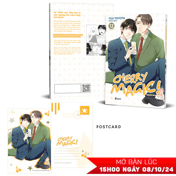 Bộ Cherry Magic - Tập 12 - Tặng Kèm Postcard 2 Mặt Bồi Cứng