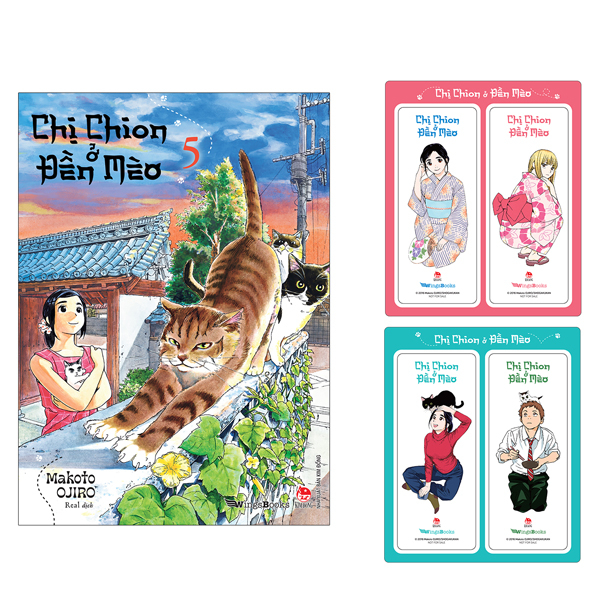 Bộ Chị Chion Ở Đền Mèo - Tập 5 - Tặng Kèm 2 Set Bookmark