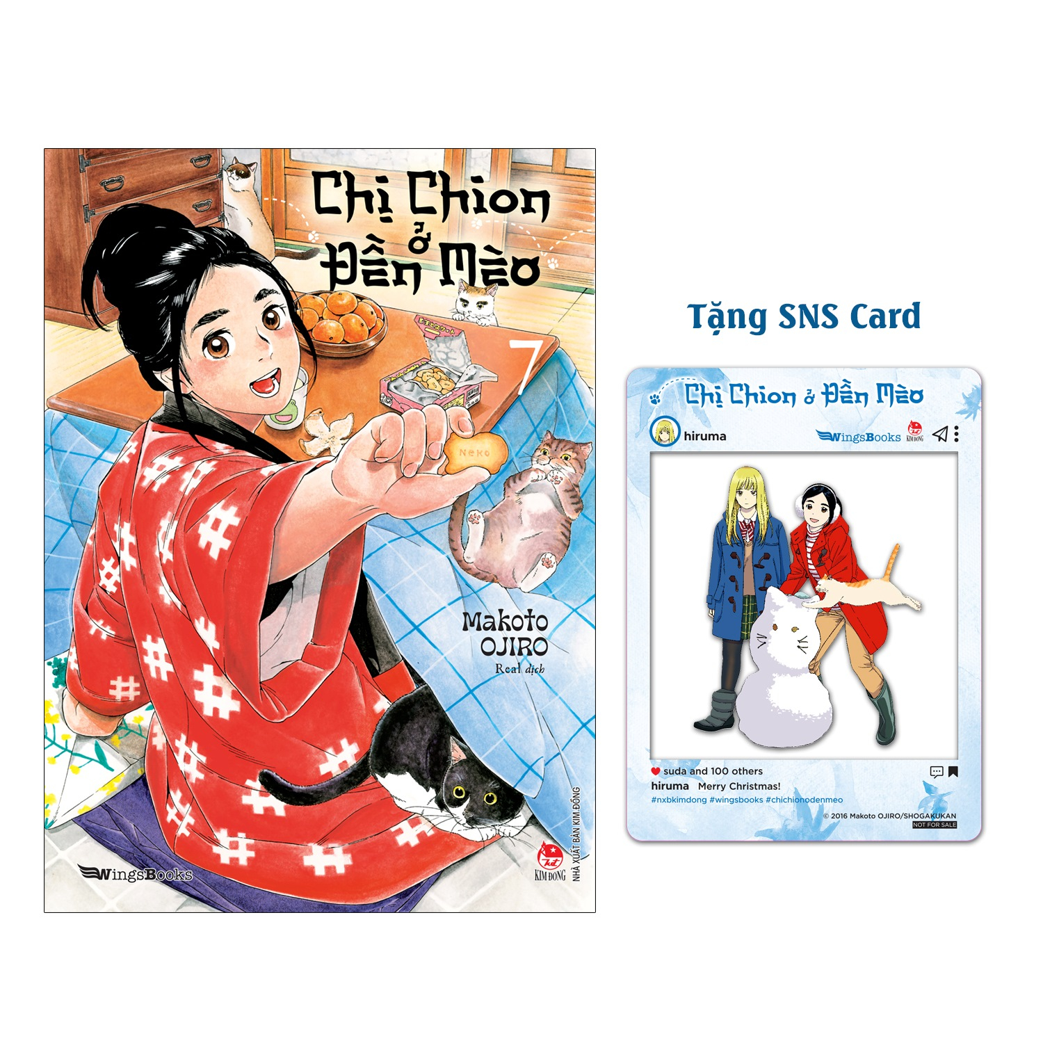 Bộ Chị Chion Ở Đền Mèo - Tập 7 - Tặng Kèm SNS Card - Ảnh 2