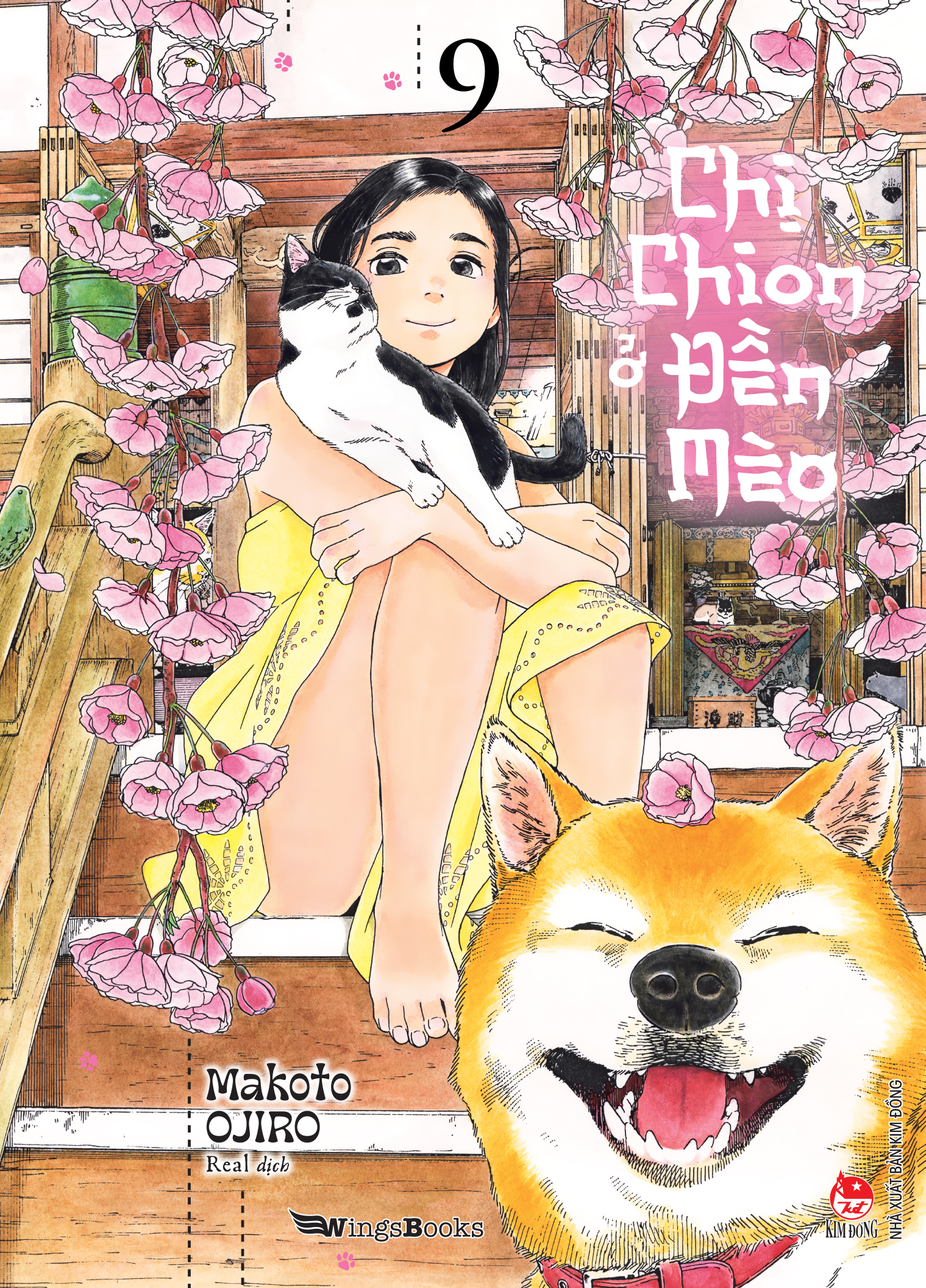 Bộ Chị Chion Ở Đền Mèo - Tập 9 - Tặng Kèm Shikishi Card + Bìa Áo 2 Mặt - Ảnh 3