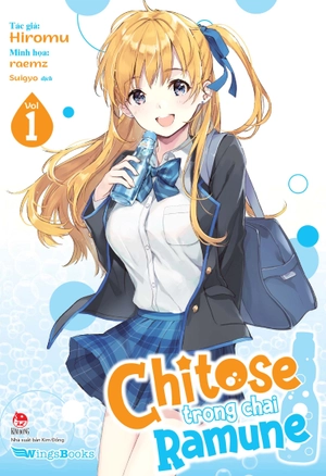 bộ chitose trong chai ramune - tập 1 - bản phổ thông - tặng bookmark bế hình có chân đế - Ảnh 3