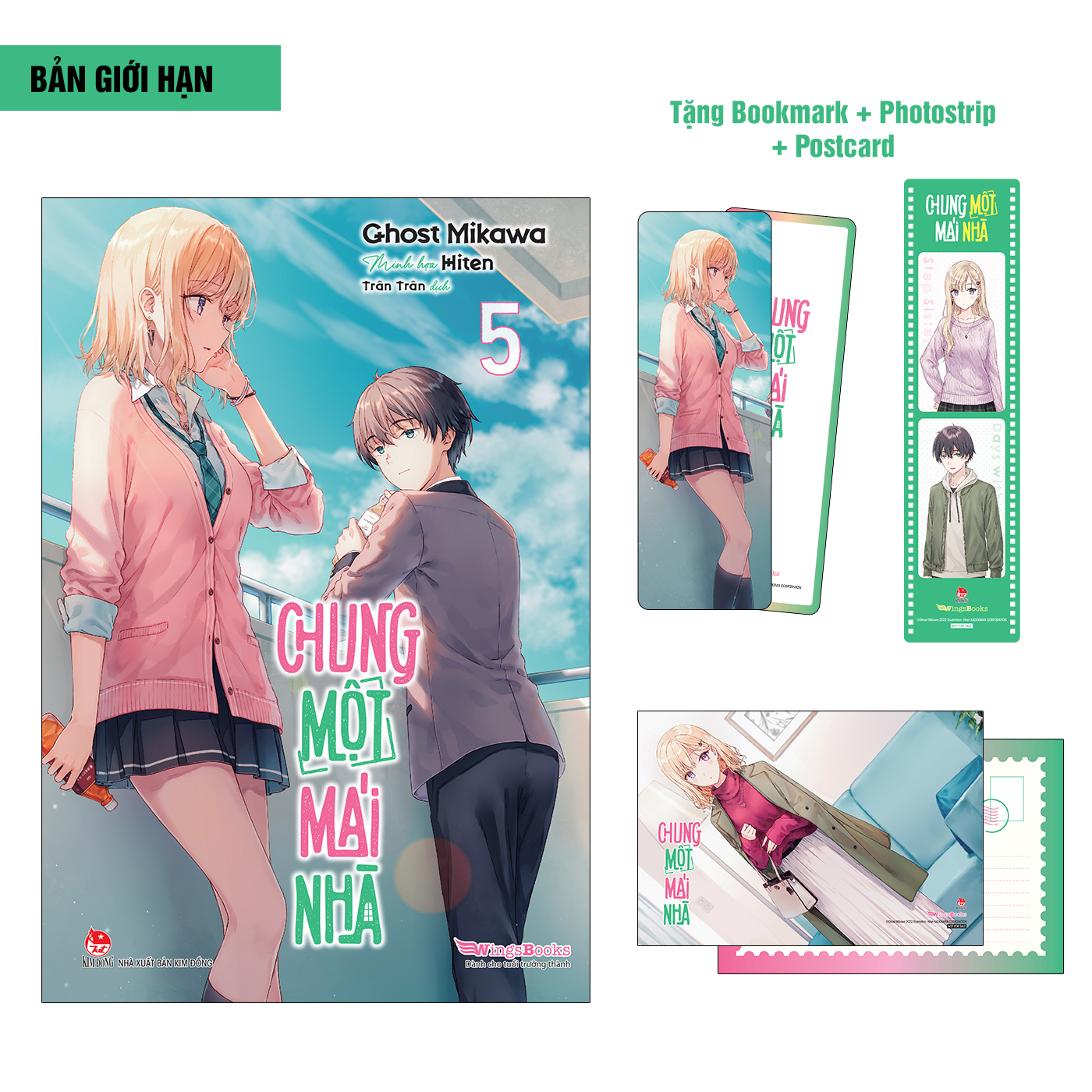 Bộ
						
										
										Chung Một Mái Nhà - Tập 5 - Bản Giới Hạn - Tặng Kèm Bookmark + Photostrip + Postcard - Ảnh 2