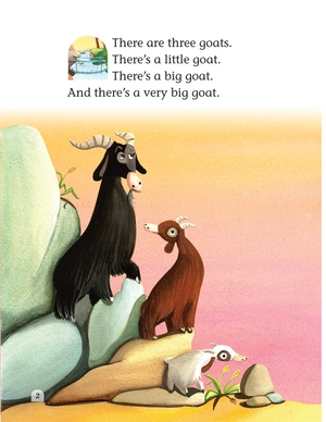 bộ classic tales 1 three billy-goats n/ed - Ảnh 4