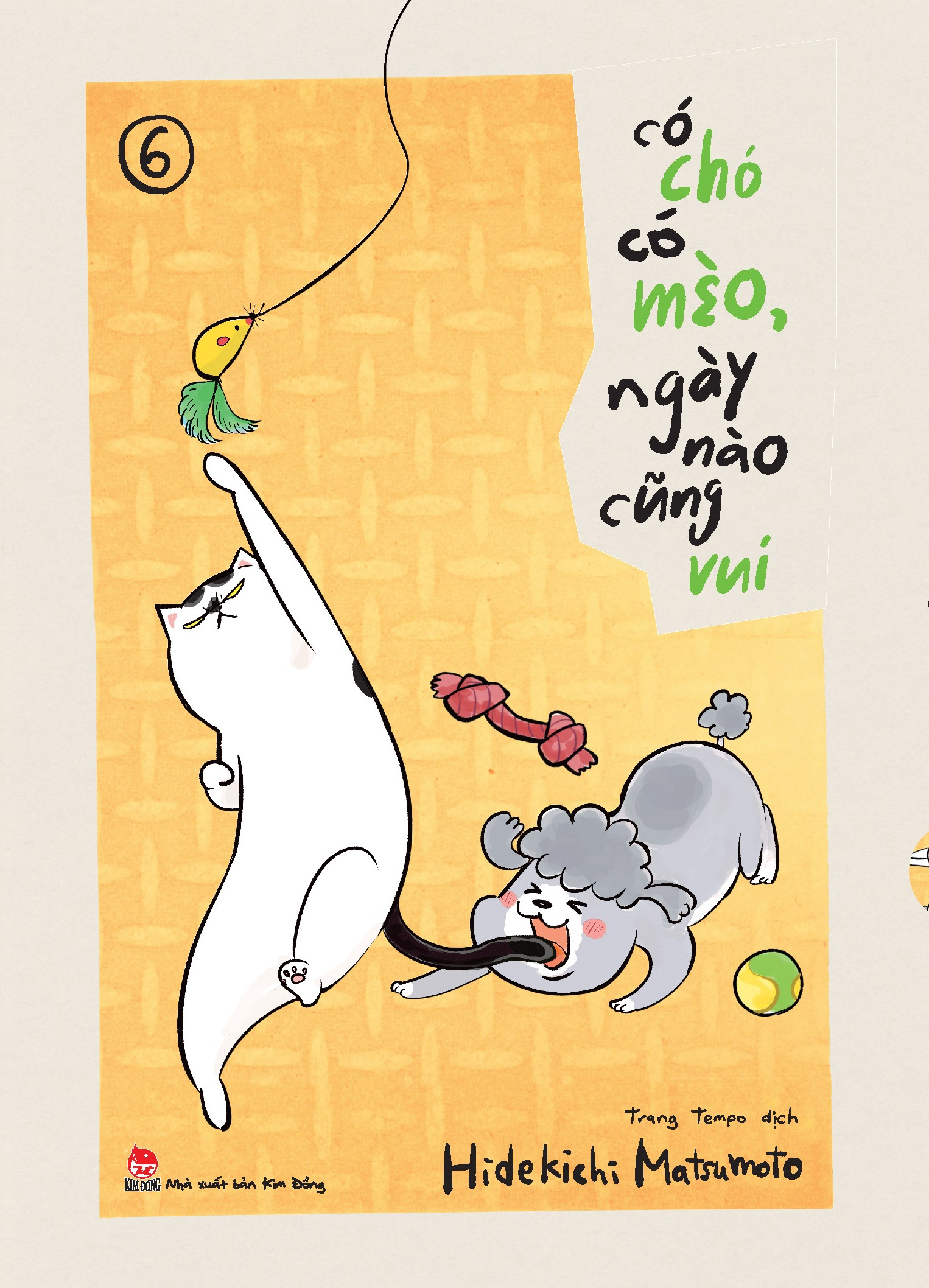 bộ có chó có mèo, ngày nào cũng vui - tập 6 - tặng kèm bookmark - Ảnh 3