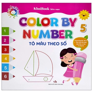 bộ color by number - tô màu theo số -tập 5 - Ảnh 2