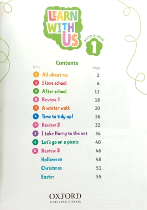 bộ combo learn with us: level 1: class book + activity book with online practice - Ảnh 3