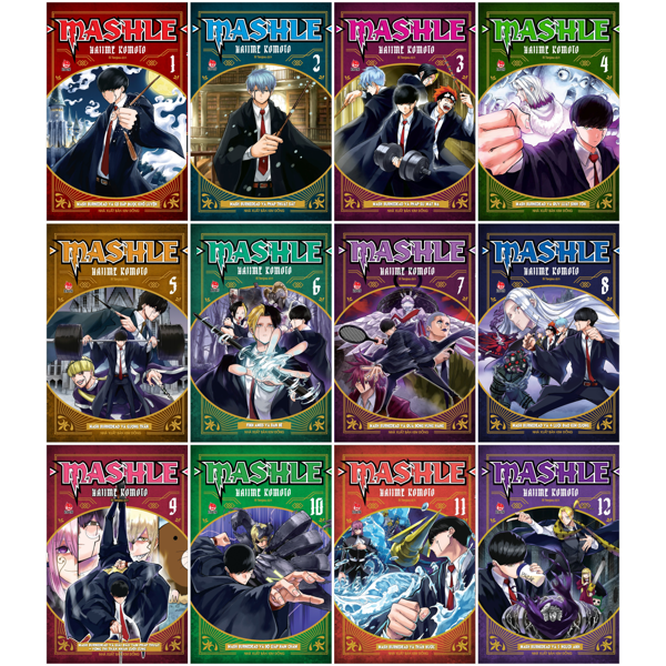 Bộ Combo Manga - MASHLE: Tập 1 - 12 (Bộ 12 Tập)