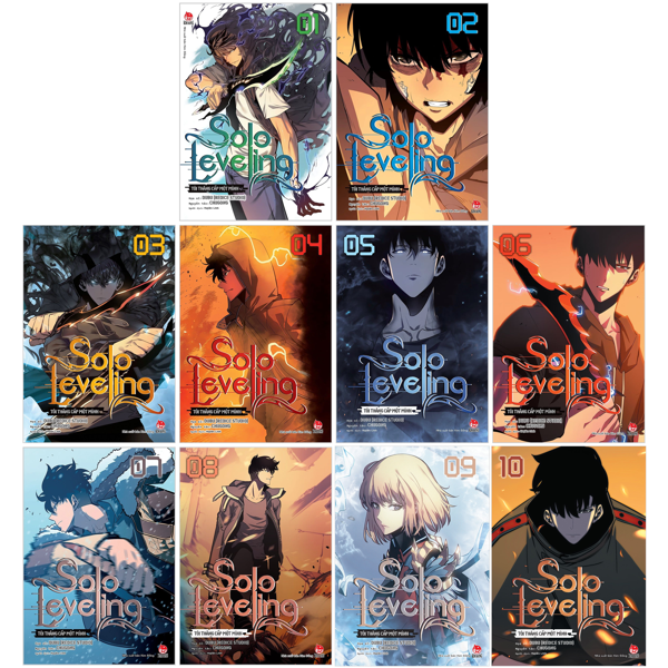 Bộ
Combo Manhwa - Solo Leveling - Tôi Thăng Cấp Một Mình: Tập 1 - 10 (Bộ 10 Tập)