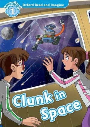 bộ combo oxford read and imagine - level 1 - clunk in space + robbers at the museum (set 2 books) - Ảnh 3