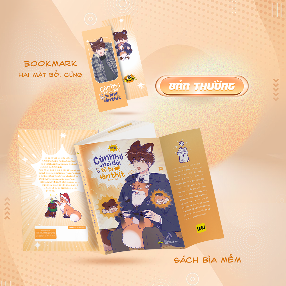 Bộ Cún Nhỏ Nói Dối Sẽ Bị Ăn Thịt - Tập 3 - Tặng Kèm Bookmark Hai Mặt - Ảnh 2
