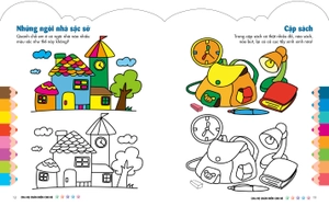 bộ cuộc sống muôn màu - tô màu & dán hình 3 (thích hợp cho trẻ 2 - 6 tuổi) - Ảnh 5