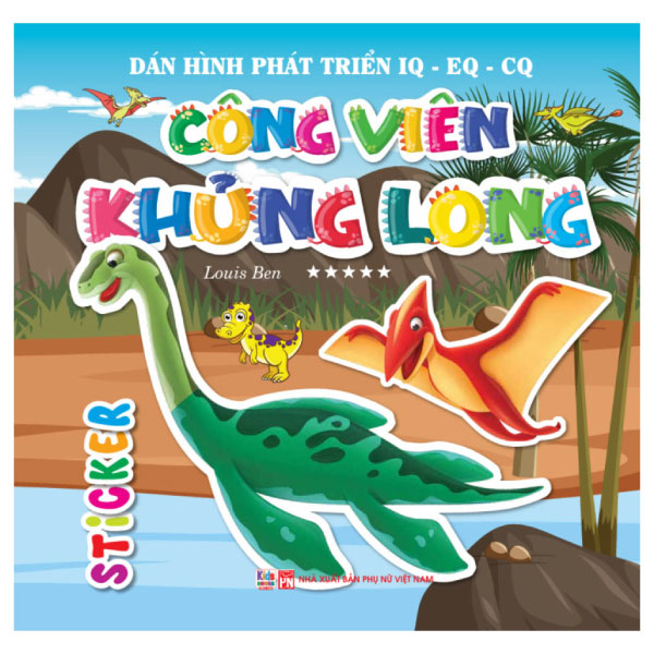 Bộ Dán Hình Phát Triển IQ-EQ-CQ - Công Viên Khủng Long - Tập 5