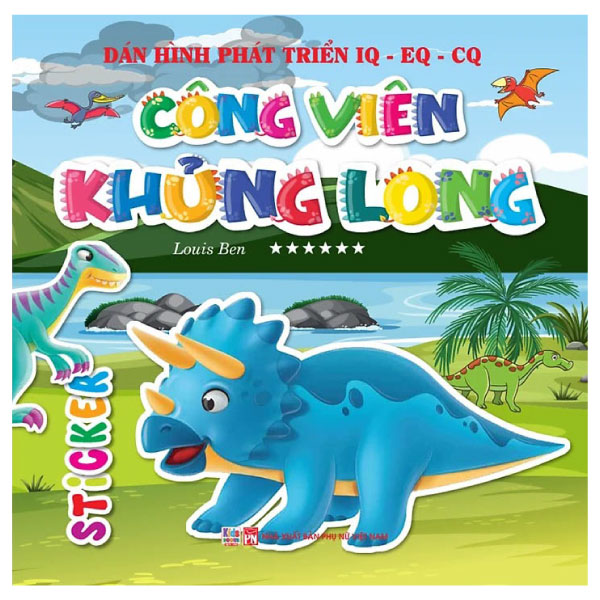 Bộ Dán Hình Phát Triển IQ-EQ-CQ - Công Viên Khủng Long - Tập 6