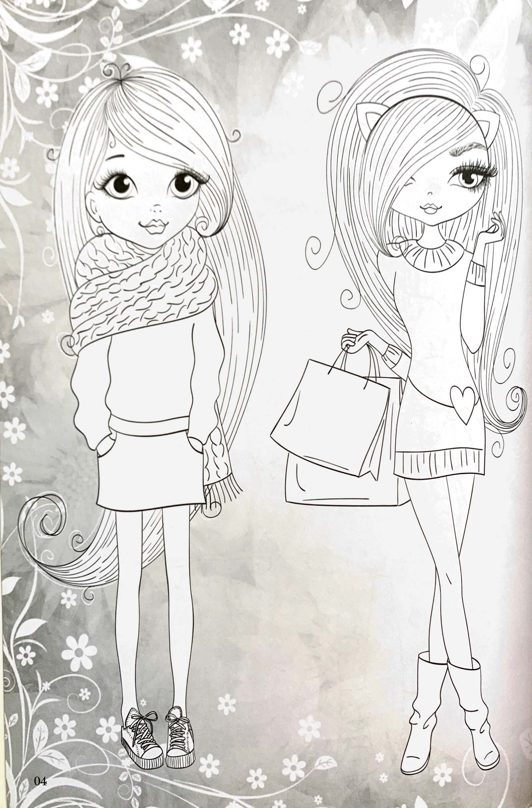 bộ dán hình và tô màu - fashion nhà thiết kế thời trang 6 - Ảnh 5