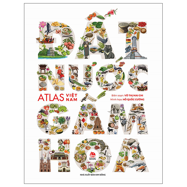 Bộ Đất Nước Gấm Hoa - Atlas Việt Nam
