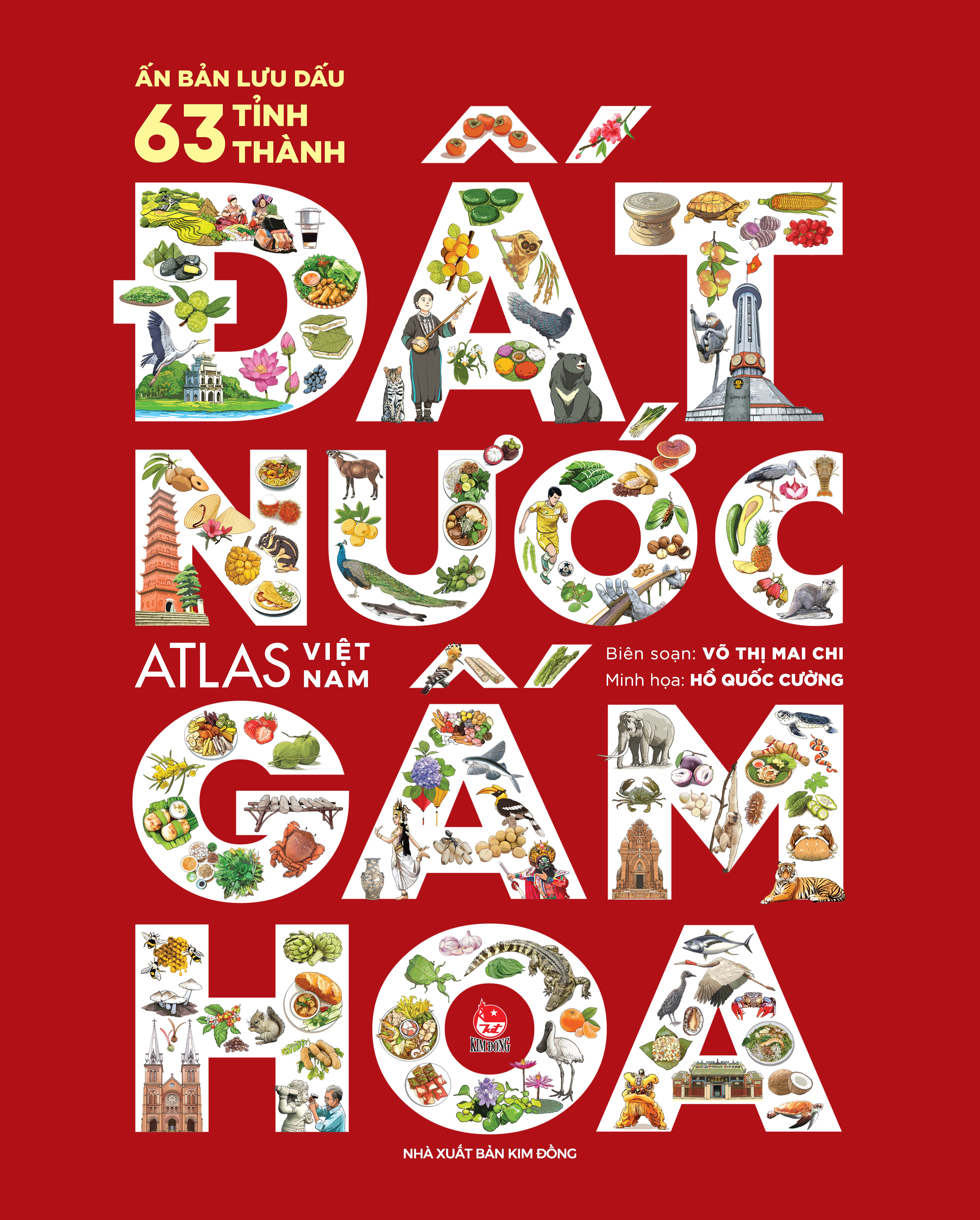 Bo
Dat Nuoc Gam Hoa - Atlas Viet Nam - An Ban Luu Dau 63 Tinh Thanh - Bia Cung - Ảnh 2