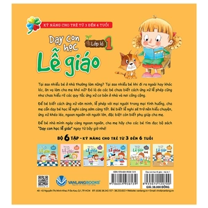 bộ dạy con học lễ giáo - lớp lá 1 - Ảnh 3